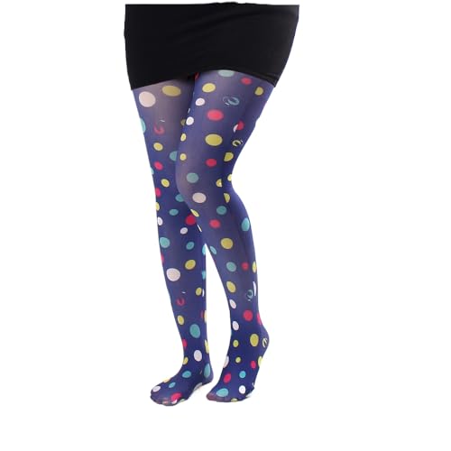 Premium 80D Fashion Designed Colorful Opaque Tights for Women with Designs Control Top Pantyhose Patterned Stockings