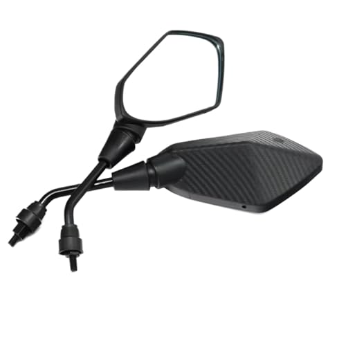 Rétroviseurs moto scooter 8mm convexes rétroviseur vélo électrique carbone