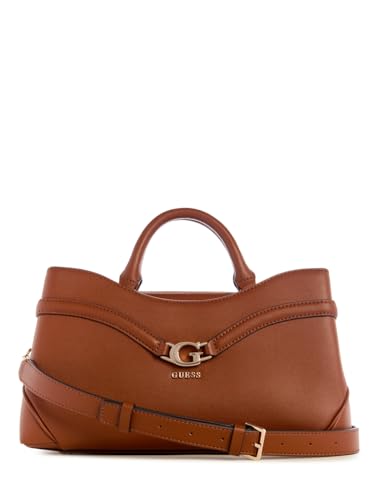 GUESS DEA Girlfriend Satchel, conhaque
