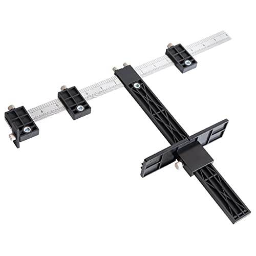 Joywayus Drill Punch Locator Cabinet Hardware Jig New Black Template Woodworking Accurate Drilling Tool