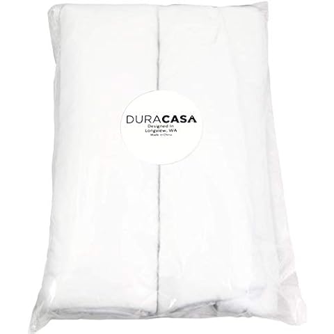 DuraCasa Christmas Snow Roll Set - Includes 2 Packages of 3 Foot X 8 Foot Artificial Snow Blankets for Christmas Decorations - Ideal for A Christmas Village Backdrop (1) Cover