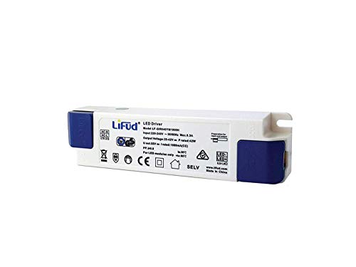 Lifud42W LED Power Driver Transformer DC25-42V AC220-240V Panel Light Power Supply 60x60 LED Panel Light Transformer Driver
