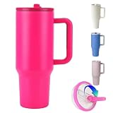 Isolation excellente pour boissons chaudes et froides : Le mug isotherme est fabriqué en acier inoxydable de haute qualité et garde votre boisson chaude pendant 12 heures et froide pendant 24 heures, conçue pour garder les boissons chaudes ou froides pendant des heures. Parfait pour votre café du matin ou vos boissons rafraîchissantes à emporter