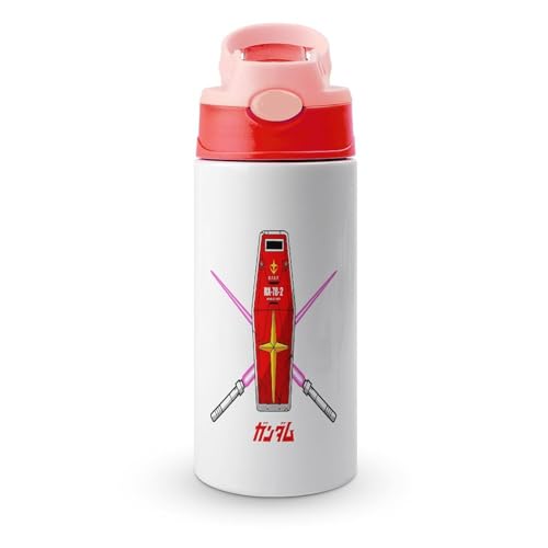 ガンダム 子供 水筒 ウォーターカップ 魔法瓶 スポーツボトル ポップアップ 漏れ防止 ステンレスボトル ティーカップ 保温 保冷 携帯便利 旅行 通勤 通学 大人 子供用 人気 プレゼント 350ml