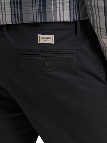 Wrangler Authentics Men's Straight Fit Flat Front Chino4