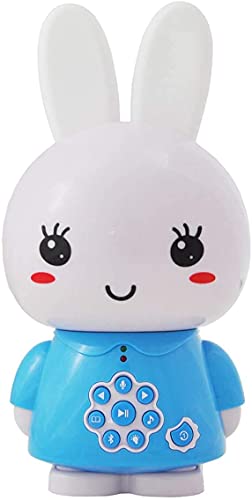 Alilo Honey Bunny Bluetooth – Lecteur Multimédia, Haut-Parleur Bluetooth, Aide de Sommeil – Histoires et Chansons en Anglais – Sortie Vocale - Blue