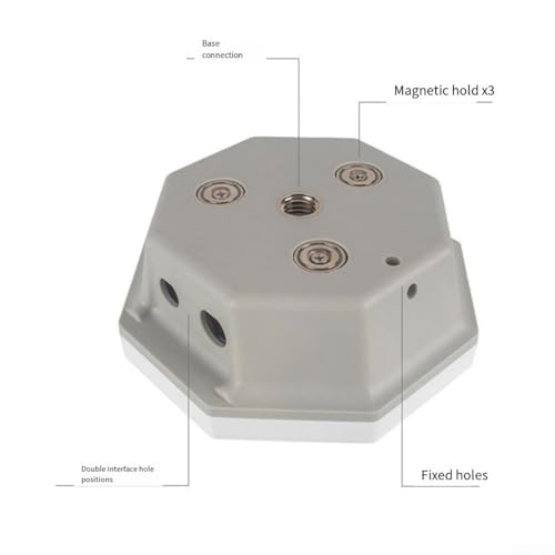 Carcasa impermeable STA-55H para equipo de topografía GNSS de plástico ASA gris 7