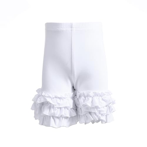 Baby Toddler Girls Ruffles Shorts Little Girls Bottoms Cotton Pants 3 Months-6T