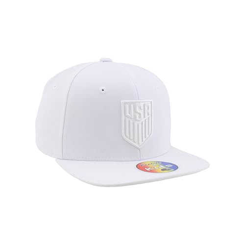 Gorra Snapback juvenil USMNT blanca oficial miniatura 5
