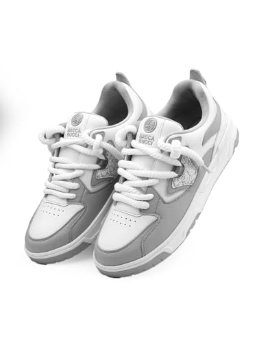 Image of Bacca Bucci Men Leather Sneaker Shoes