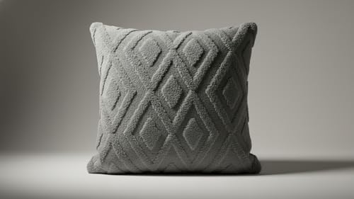 Capa de Almofada, Kit com 2 Capas Decorativas em Pelúcia, Luxuoso...