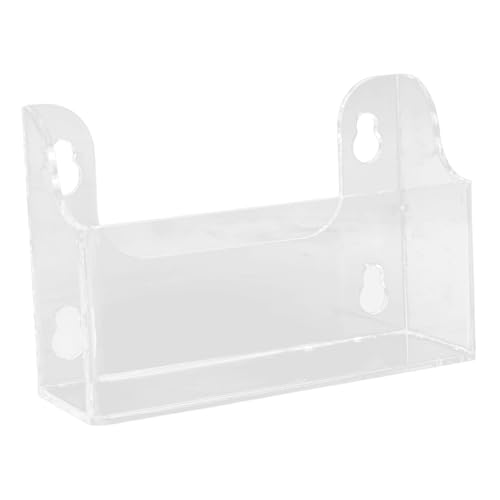 UKCOCO Percha De Chocolate Con Ventosa Para Almacenamiento Organizador Para Refrigerador Estante De Pared Con Ventosa Estante De Cocina Con Ventosa Estante Transparente Para