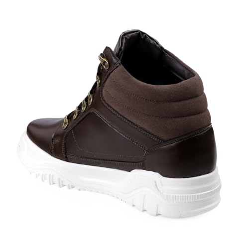 Image of BXXY Men's 3.74 Inch Hidden Height Increasing Casual Sneaker Laceup and Outdoor Boot.
