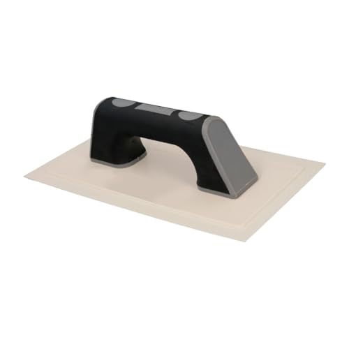 WOLFPACK LINEA PROFESIONAL Truelle/Taloche avec manche en plastique ABS bord flexible. Spécial coulis. Base 280 x 140 mm. Manche léger et ergonomique