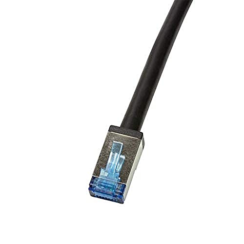 LogiLink CQ7083S câble de réseau Noir 7,5 m Cat6a S/FTP (S-STP)