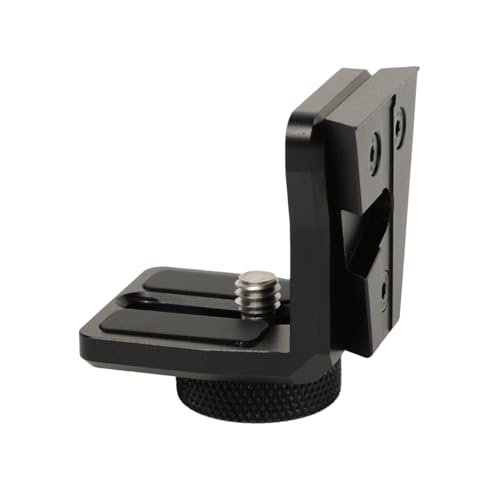 HangTon Soporte de montaje vertical de 1/4 a V-Lock, adaptador en forma de L para transmisor inalámbrico Teradek Vaxis ARRI Sony RED Camera Monitor Focus Motor