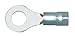 Quick Cable 163206-025 Premium Nylon Ring Double Crimp, 5/16" Stud/Tab Size, 16-14 Wire Gauge, 600V Rating, Copper, Blue (Pack of 25)