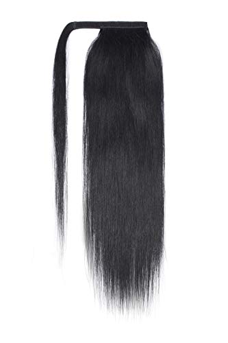 Ponytail Extensions Human Hair 22" #01