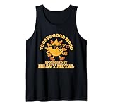 Funny Heavy Metal Hombres Mujeres Niños Camiseta sin Mangas