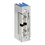 MIRATIC Gache Electrique Portillon Symétrique 10 24V AC/DC Serrure Portillon Exterieur Basse Consommation Réglable Droite/Gauche pour Interphone et Visiophone (Avec Mémoire)