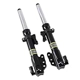 オートバイショックアブソーバー 30/33コア 36/400mm オートバイ フロントフォーク ダンピング フロントショック Yamahaa スクーター シグナス-X BWS RSZ ジョグ用(30コア 400mm ブラック)