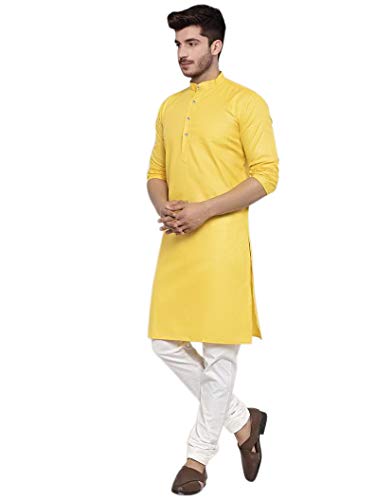Image of trustous Mens straigth Solid Kurta Pyjama Set Combo in 100% Cotton with 16 Colour Option and Size are XS to 3XL for (Birthday,Wedding, Ceremony, Casual, Engagement)