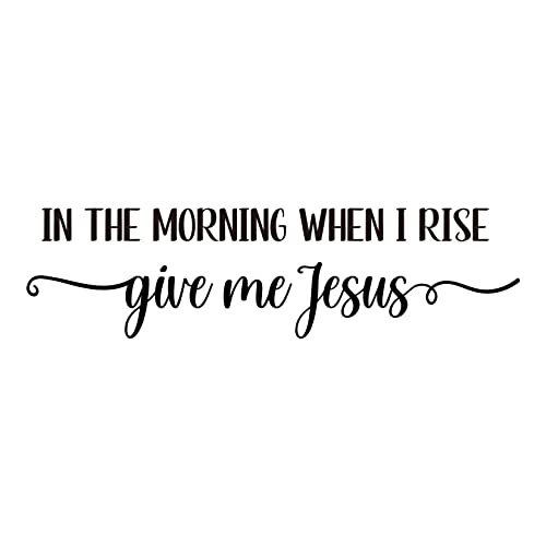 Vancetyno in The Morning When I Rise give me Jesus