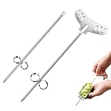 WQNNQW 2 taglierina a spirale per verdure, verdura, ravanello a spirale, manuale in acciaio inox a spirale, taglierina a spirale per frutta, cetriolo, chip tornado