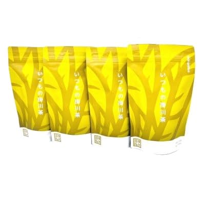 いつもの掛川茶 抹茶入り玄米茶ティーバッグ 5g15個入り4袋 合計60個