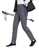 Little Donkey Andy Women's Fleece Lined Waterproof Softshell Pants Hiking Ski...