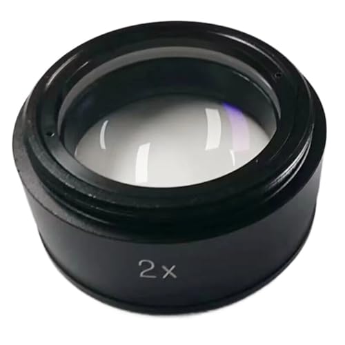 顕微鏡観察 SZN81 プロフェッショナル顕微鏡レンズ 0.5X WD189 ミリメートル 0.75X 2X 顕微鏡レンズ(2X)