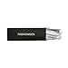 FASHIONGEN - Cinturón obi cuero artificial Mica - Shiny Plateado, S-M