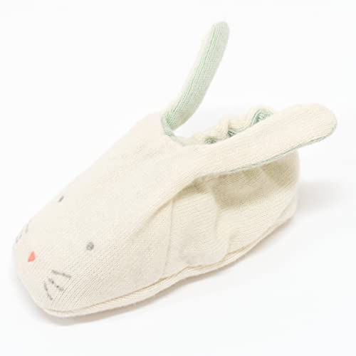 Meri Meri Mint Bunny Baby Booties (Pack of 1)4