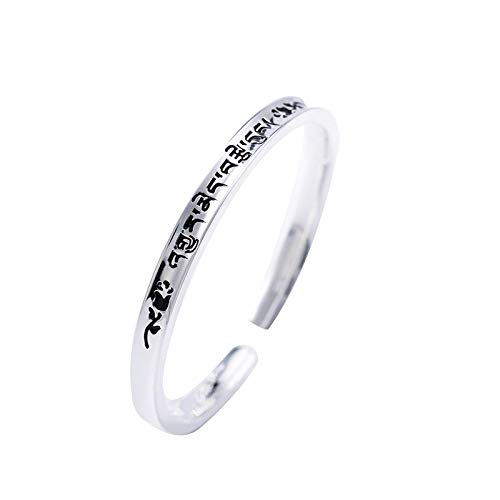 Cadeau de couple : bracelet ajustable S925 au style chinois rétro