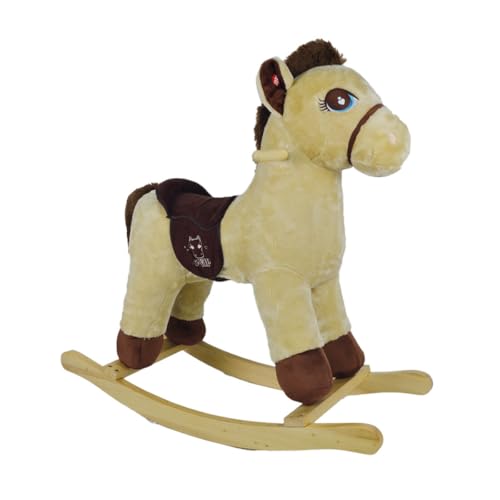 ODS - Baby Unicorn My VIP, Caballo balancín con Sonidos y Ojos Bordados, Medidas del Producto: Altura 74 cm, Juguete para niños, Edad Recomendada +3, 43405