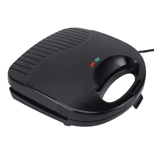 SUNGOOYUE Piastra per Waffle a Doppia Faccia con Controllo della Temperatura Regolabile, Mini Piastra per Waffle Ribaltabile in Acciaio Inossidabile per la Colazione in Famiglia