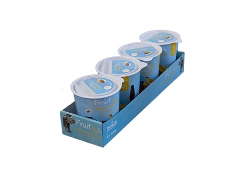 bosch Finest Snack Concept | Fruitees Pollame fresco e banane | Senza cereali | Confezione da 4 x 200 g