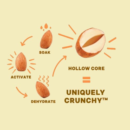 Image of Daily Crunch Sprouted Nuts, Turmeric & Sea Salt, 1.5 oz Bags, 8 Pack