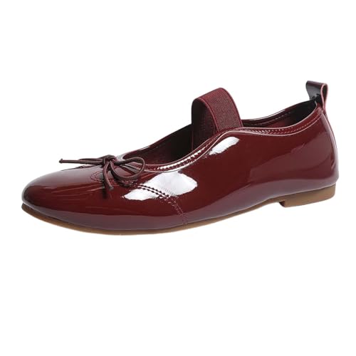 Chaussures plates confortables femme automne semelle souple noir