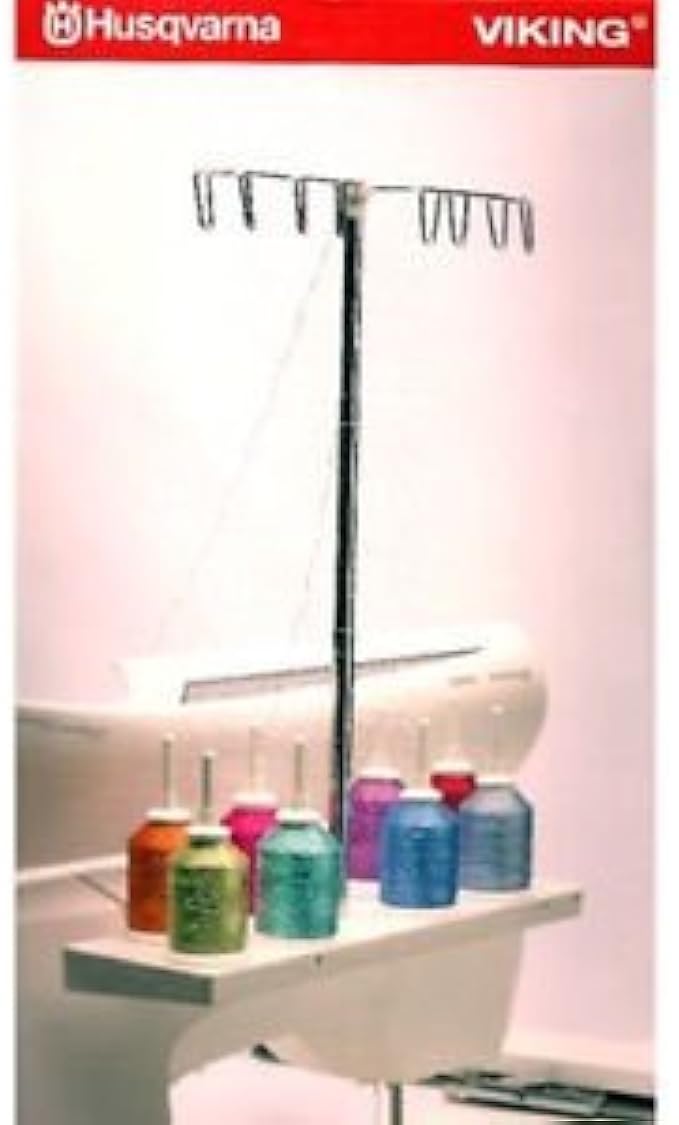 Husqvarna Viking Eight Spool Thread Rack