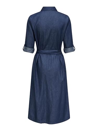 Robe midi 3/4 femme idéale pour le bureau et les sorties - 3