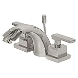 Kingston latón Executive mini-widespread baño grifo