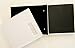 pbf 12x12 Photo Album, Guest Book with Photo Insert, White Scrapbook with Plastic Sleeves & Black Pages, Memory Book, Wedding Scrapbook