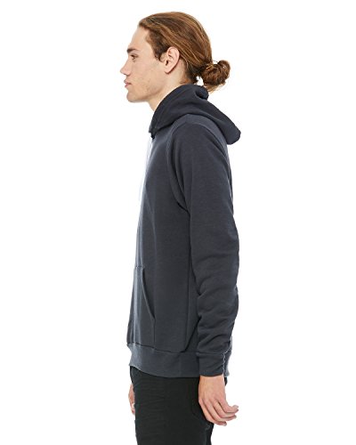 BELLA+CANVAS Unisex Sponge Fleece Pullover Hoodie - Dark Grey2