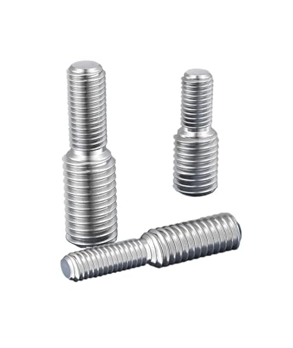 RUOHARD 304 A2 ステンレス鋼 ねじアダプター オス-オス M3 M4 M5 M6 M8 M10 M12 M14 M16-M20 ダブルヘッドトランスファースクリューボルト(5Pcs,M16x25-M20x25)