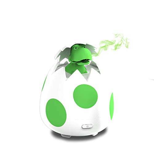 Simply Diffusers Dinosaur Egg Cute Aromatherapy Diffuser for Essential Oils - LED Lights