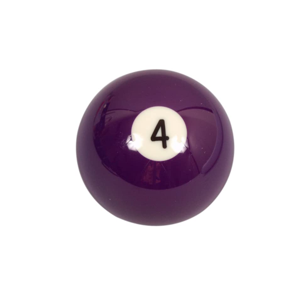 Bille De Billard Américain N°3 Rouge – Diamètre Au Choix, Idéale Pour Compléter Votre Jeu