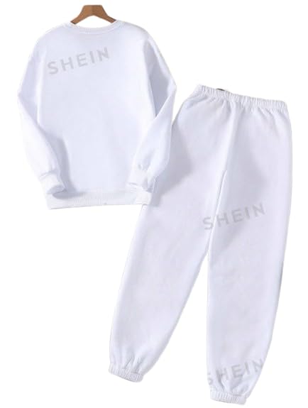 Printed Cotton Full Sleeves Sweatshirt With Lower Set,Track Suit For Womens