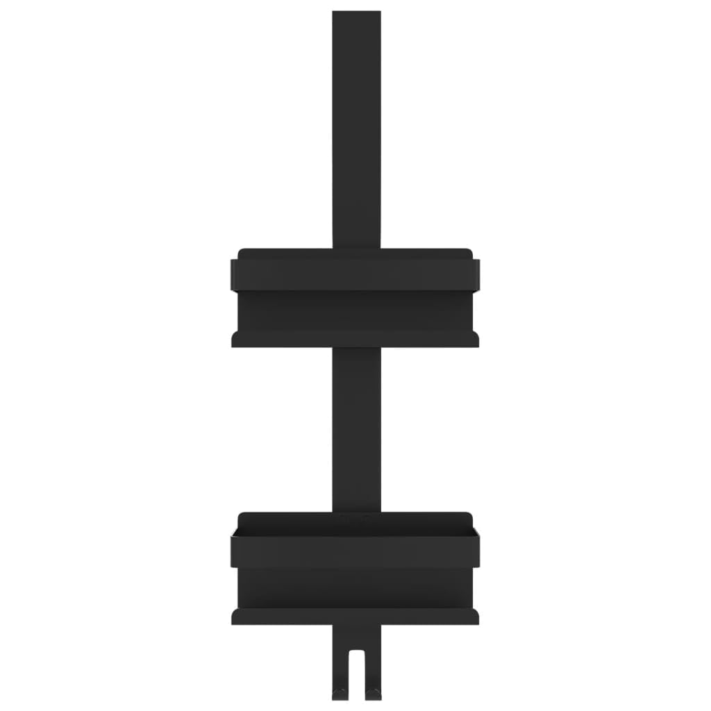 Duschcaddy - Organizador de ducha colgante (acero inoxidable 304, 70 cm de alto, 70 cm de alto, para puertas de ducha de hasta 25 mm, sistema de ahorro de espacio para almacenamiento de