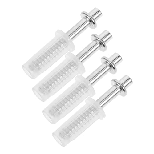 Kit de 4 piezas de herrajes para puerta plegable con pivotes superiores para puertas corredizas, adecuado para clóset plegable miniatura 7
